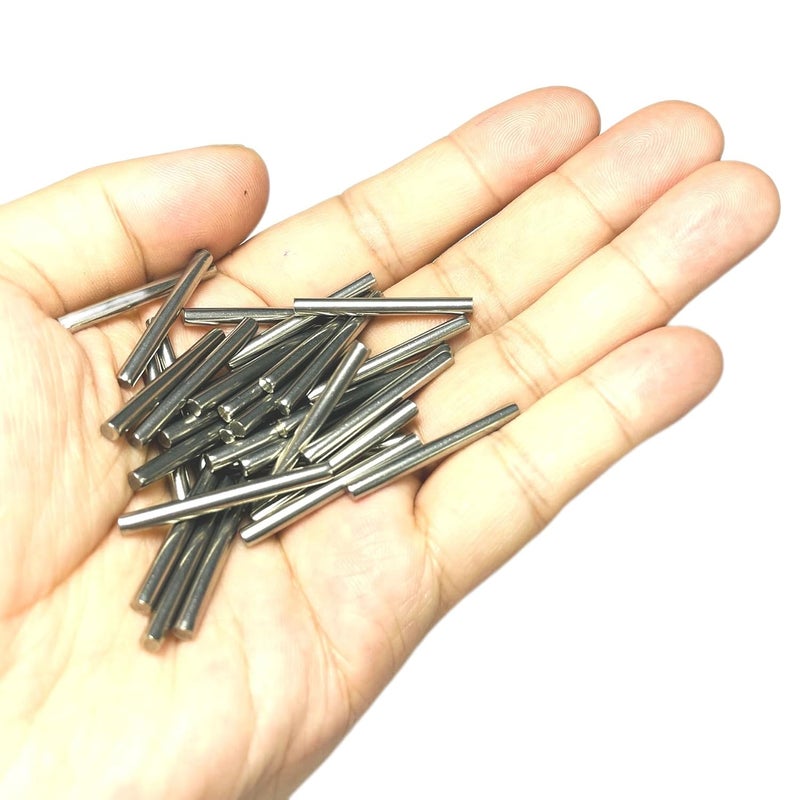 ZDingTech 35pcs 3mm x 30mm Dowel Pins Metal Dowel pins M3 3mm Shelf Pegs,Support Shelves,3mm x 30mm Metal Rod.304 Stainless Steel Wood Bunk Bed pegs - Image 5